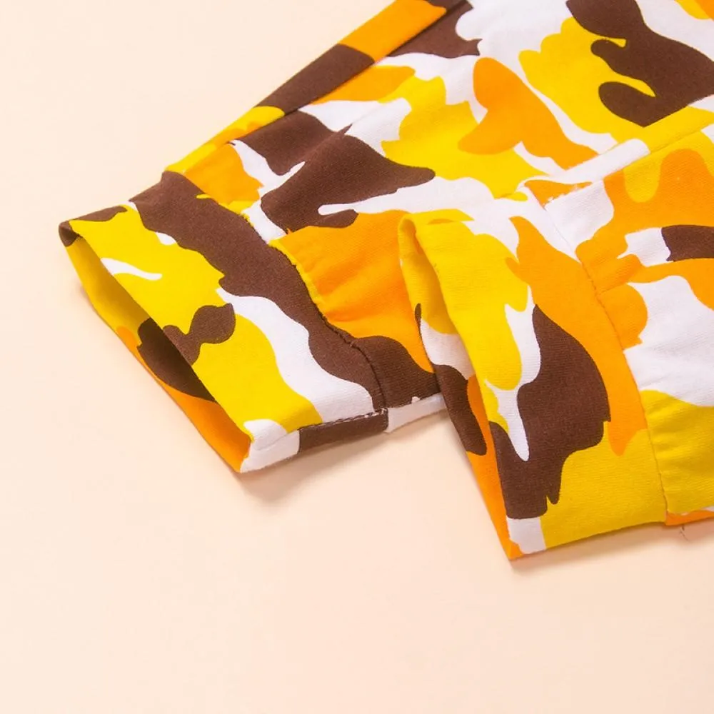 Toddler Boys Letter Printed Long Slever top & Pants Boy Wholesale Clothing
