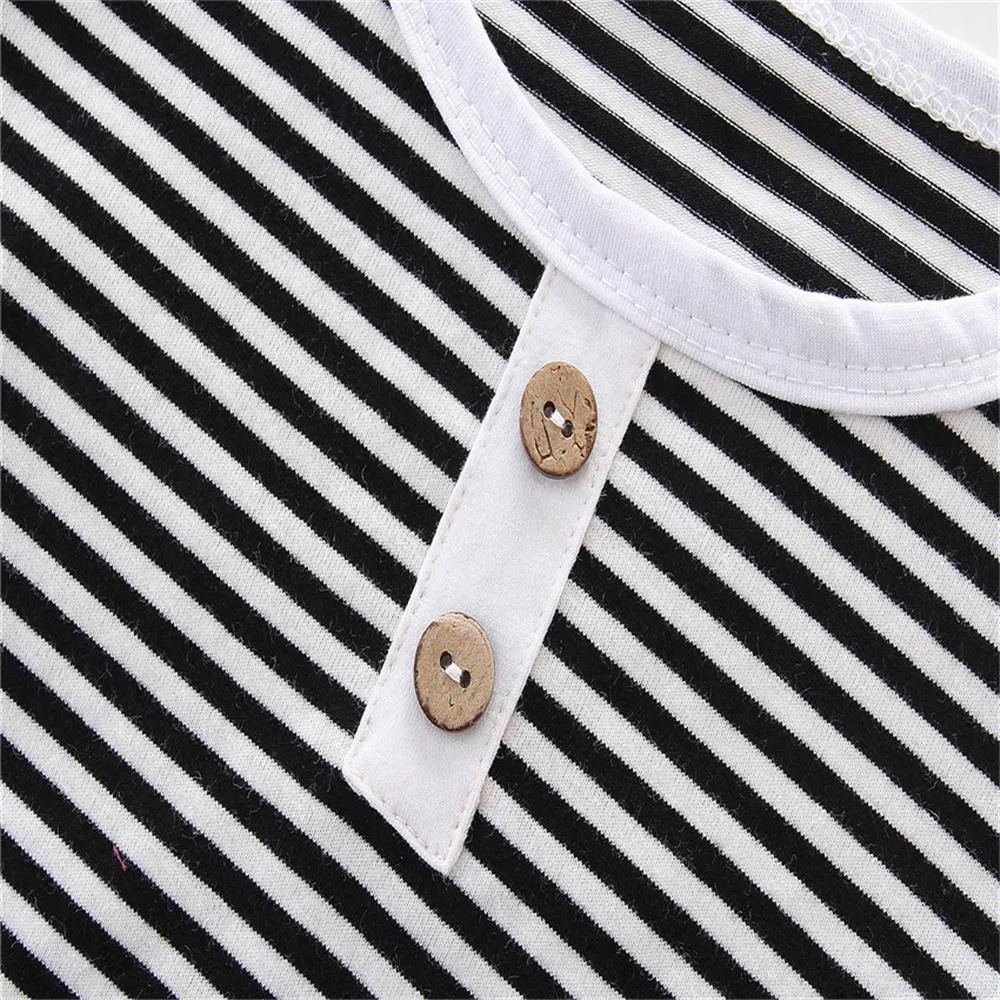 Toddler Boys Striped Long Sleeve Top & Pants Wholesale Childrens Clothing