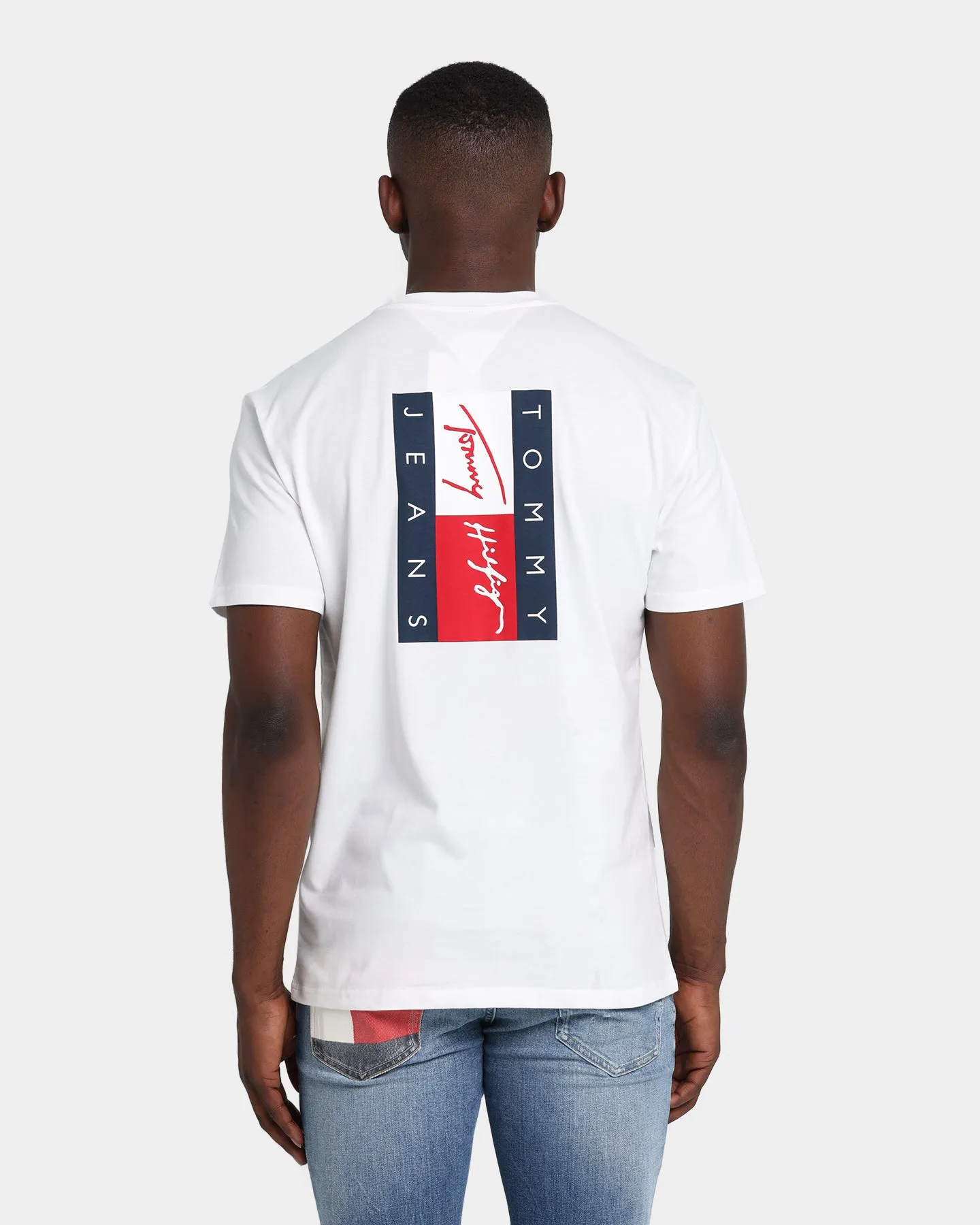 Tommy Jeans Street Archives Short Sleeve T-Shirt Ecru