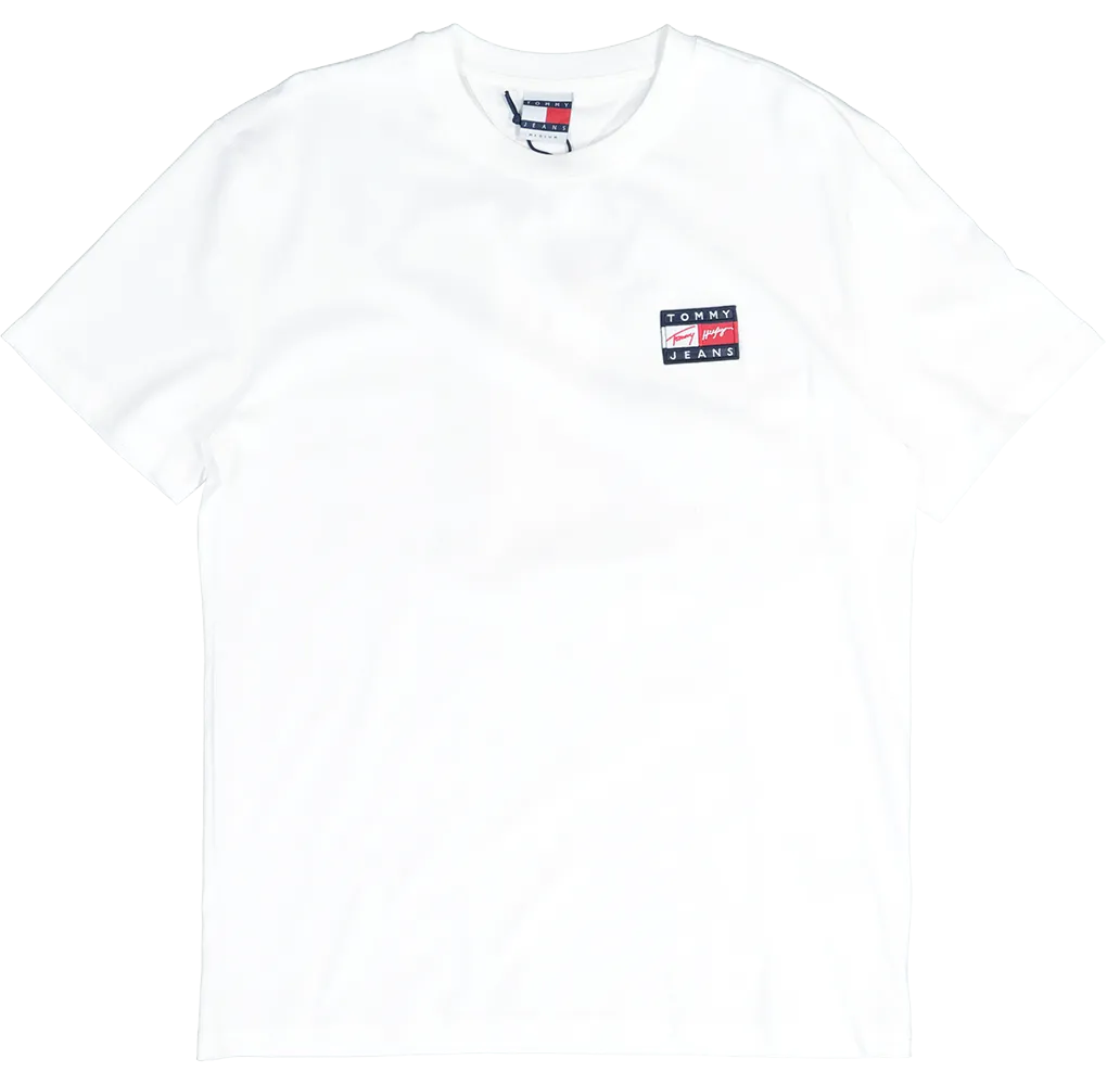 Tommy Jeans Street Archives Short Sleeve T-Shirt Ecru