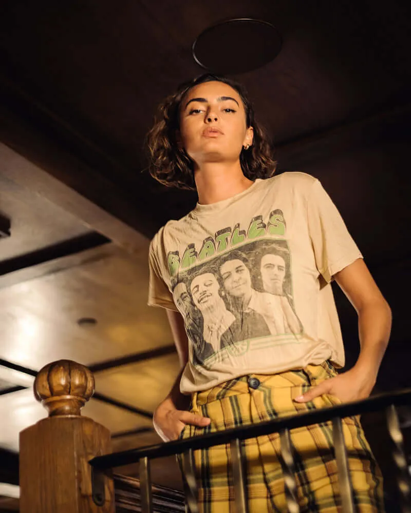 Women's The Beatles Apple Vintage Tissue Tee