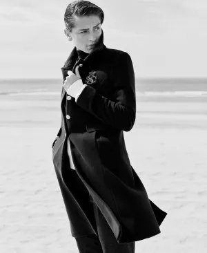 WOOL COLLEGE-INSPIRED COAT UMA