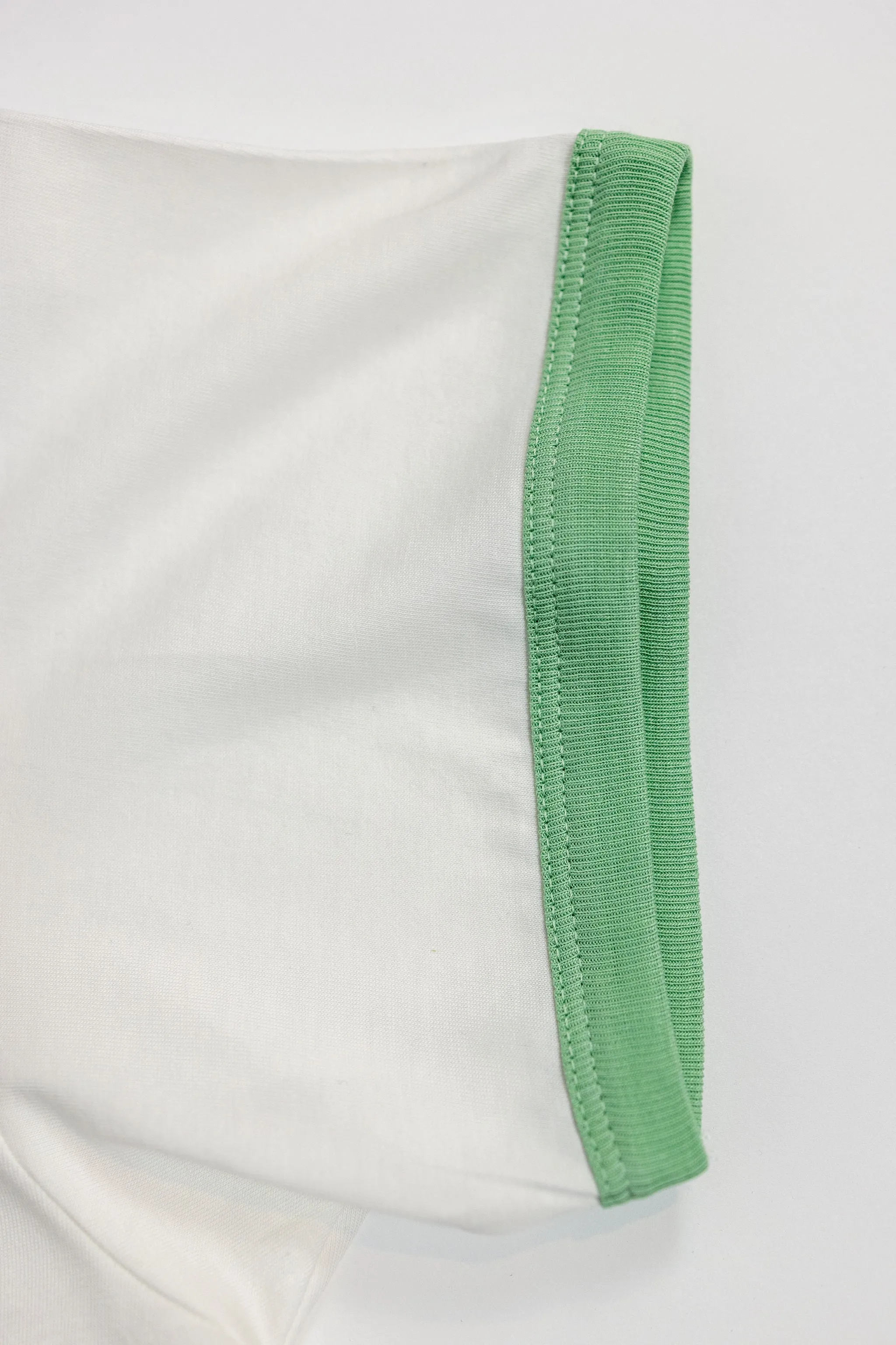 Wythe Tubular Ringer T-Shirt - Celadon