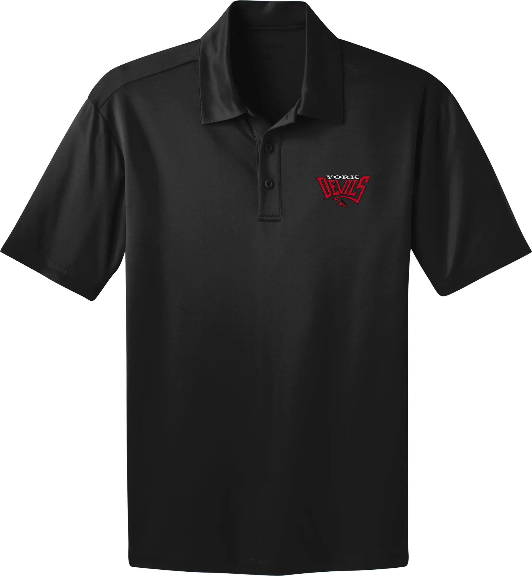 York Devils Adult Silk Touch Performance Polo