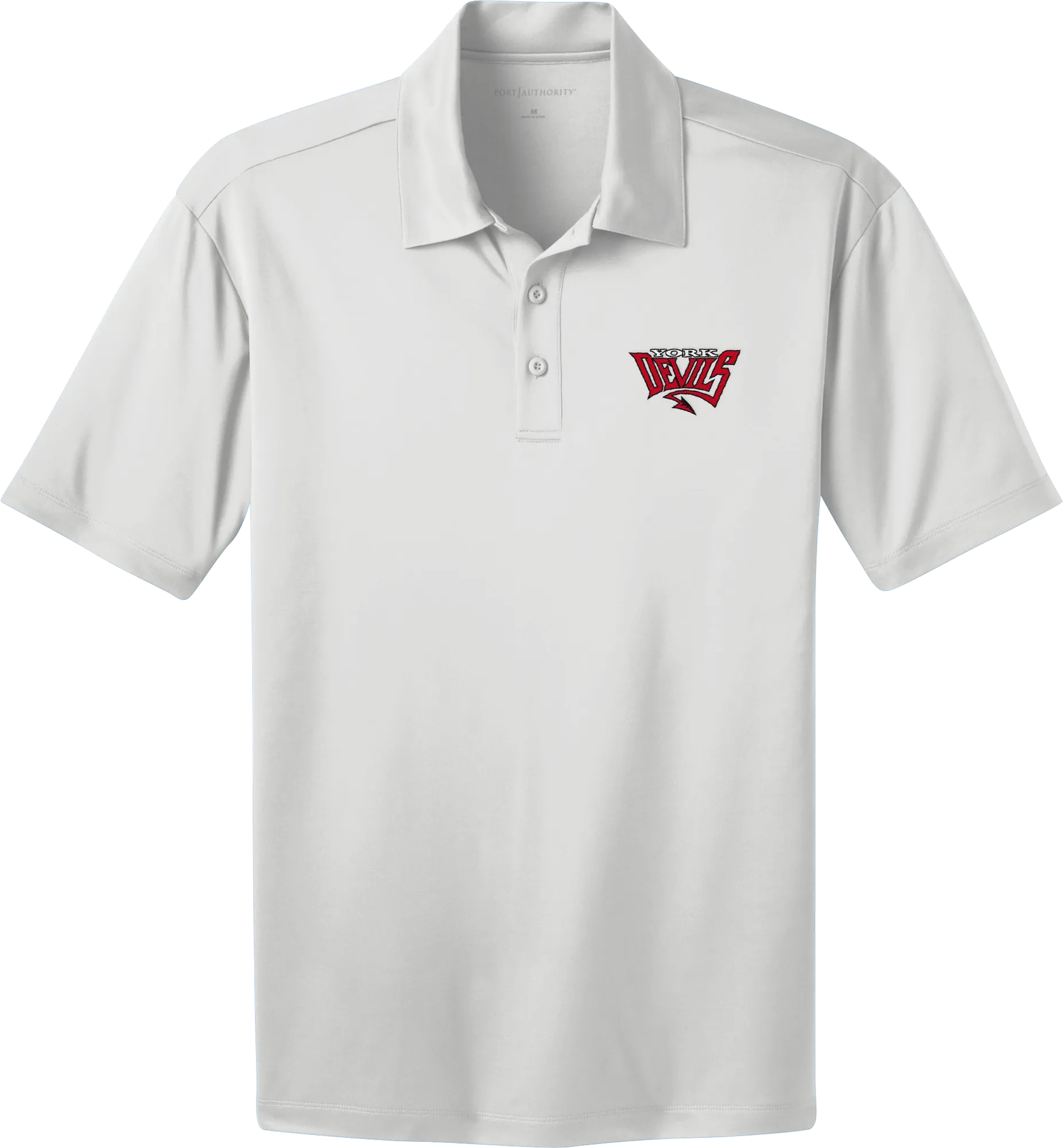York Devils Adult Silk Touch Performance Polo