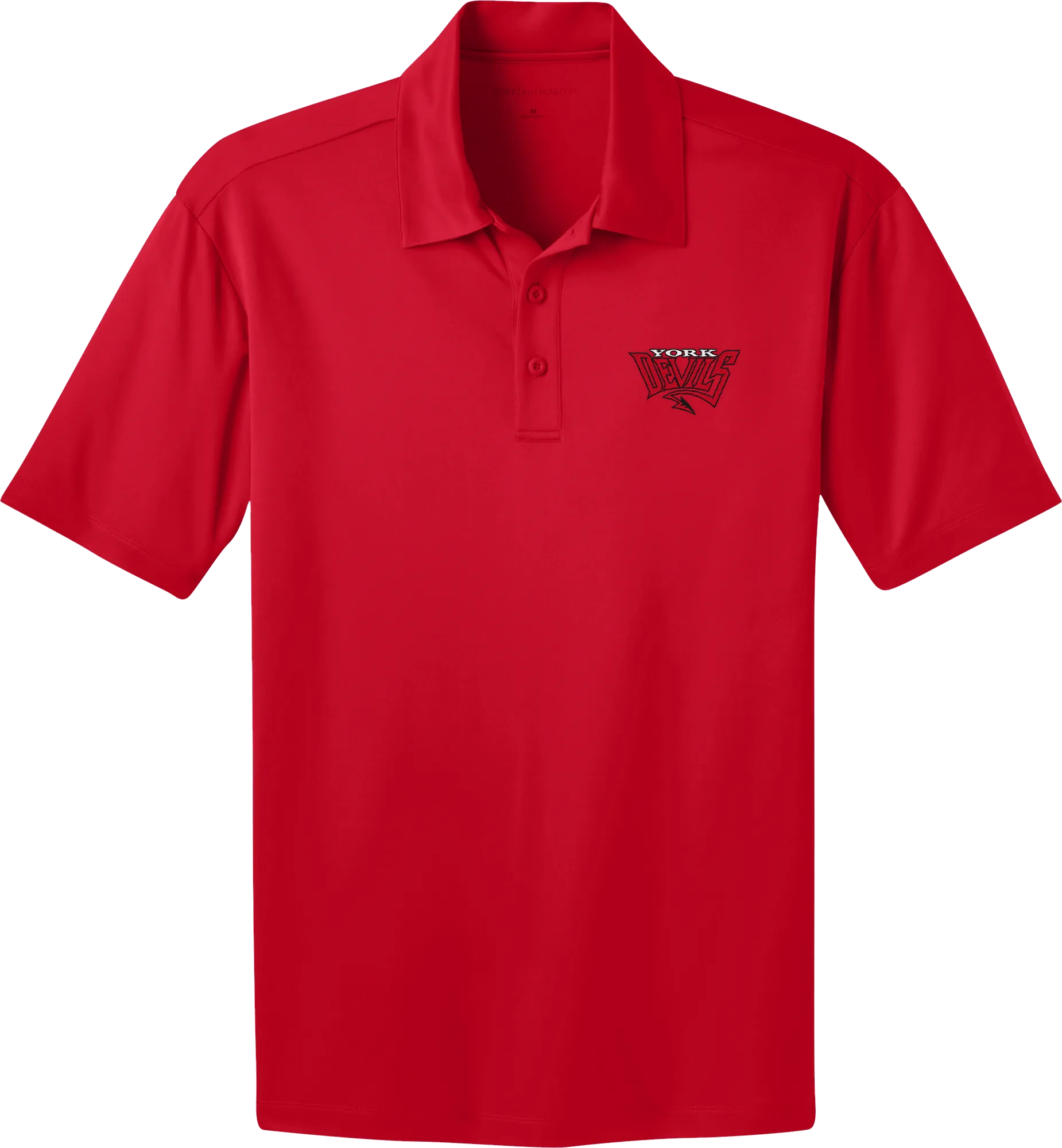 York Devils Adult Silk Touch Performance Polo